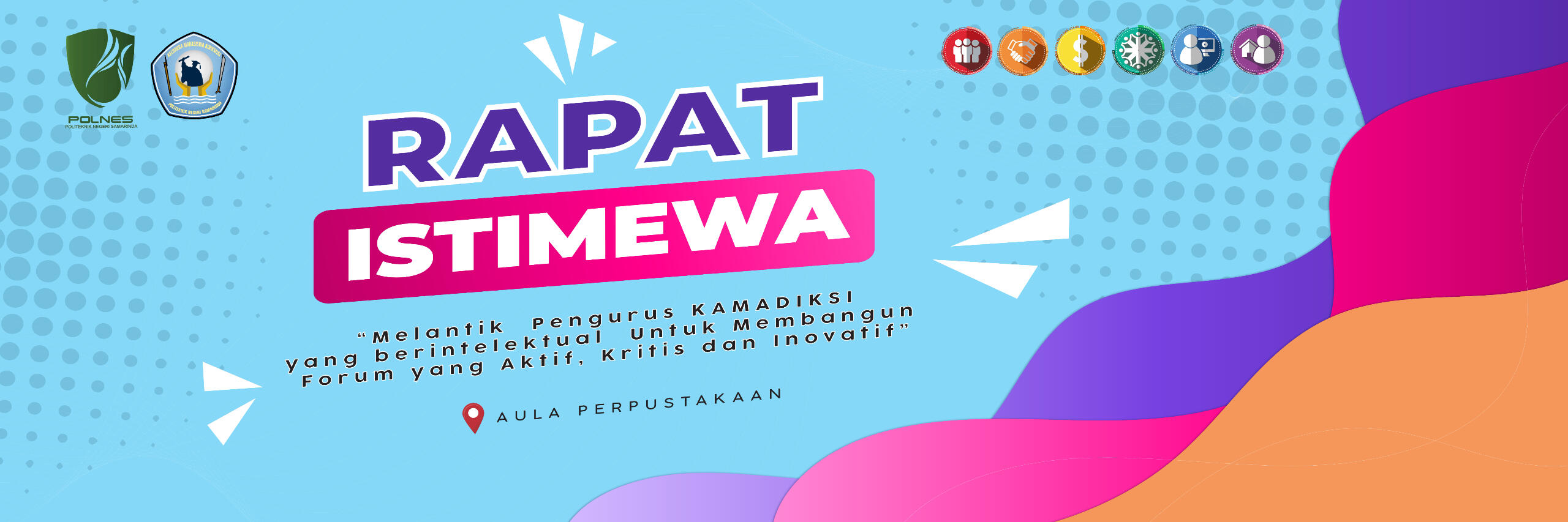 Banner design for event